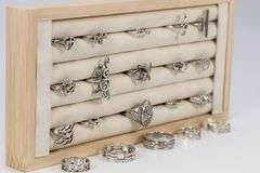 .925 Sterling Silver Curated 20 Ring Lot Various Sizes & Styles