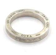 Tiffany & Co 1837 Edge narrow band