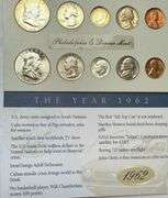 Vintage 1962 BU Year Set