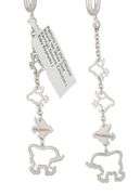 New Palmiero Somenzi 1.53ctw Diamond Baby Elephants Dangle Earrings in 18K