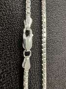 Sterling Silver Box Chain 2.4mm Genuine Solid 925 Italy Classic New Necklace 18"