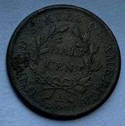 1808 Draped Bust Half Cent