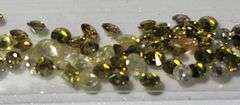 Wow!  1.66 irradiated yellow diamonds