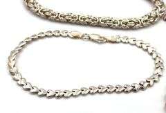 Vintage 925 sterling silver group lot of 7 bracelets
