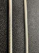 Sterling Silver Snake Chain 2.3mm Solid 925 New Brazilian Necklace 24"