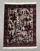 Handmade Persian Bakhtiari 4.0x6.0