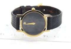 Movado Museum 24mm quartz black dial watch