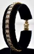 Sapphire Clasp Bracelet in Sterling Silver