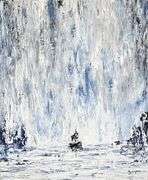 Oil Painting on Canvas Titled Dawn on the Black Sea by Adeline Cumpata