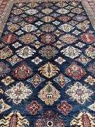 Stunning Handmade Kazak Design 9.10x13.1