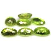 Collectors 8.74ct rich lime yellow Sphene set