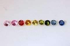 Natural Sapphire Rainbow - Lot of 9