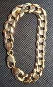 FASCINATING 14K YELLOW GOLD CURB LINK BRACELET