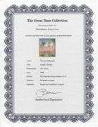 Thomas McKnight Original Signed Serigraph Framed 'Amalfi Cloister'