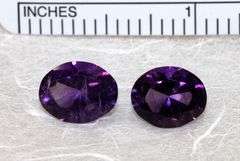 Smokin' Natural Amethyst Pair