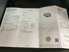 I.G.I CERTIFIED 3.08 CARAT PEAR SHAPE DIAMOND