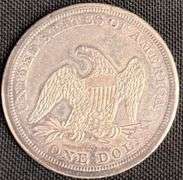 1842 Seated Dollar