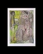 Collectible Vintage Pablo Picasso, The Coiffure (1954)