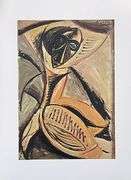 Collectible Vintage Pablo Picasso, Negro Dancer (1907)