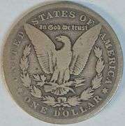 Scarce key date 1890-CC Morgan Silver Dollar in circ