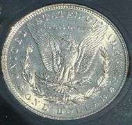 1883 O Frosty White Unc Morgan Dolla