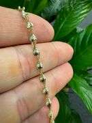 Sterling Silver Magic Twist Rope Chain 4.2mm Solid 925 Italy 2 Tone Necklace 24"