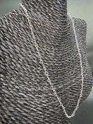 Sterling Silver Italian Love Heart Chain 3mm Solid 925 Italy Infinity Promise Necklace 24"