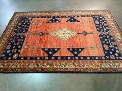 Stunning Kazak Rug 4.2x6.2