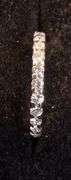 14K White Gold Natural Diamond Wedding Band