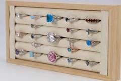 Sterling Silver .925 Ring Lot of 20 RIngs Various Sizes and Styles