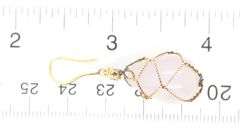 10kt Yellow gold Chrysophase and Amethyst dangle earrings