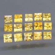 Heated only!!! 2.25ct canary yellow Ceylon Sapphire set!!!