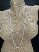 Sterling Silver Italian Ball Bead Strand Chain 4mm 925 Italy Necklace 18"