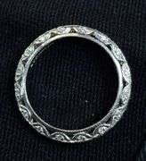 Platinum Natural Diamond Wedding Band