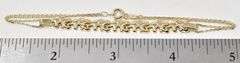 Lovely 14K Yellow Gold Elephant Motif Bracelet