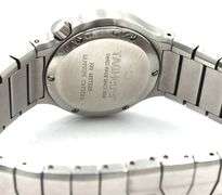 Tag Heuer alter Ego quartz mother of pearl dial watch