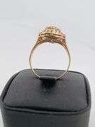 CERTIFIED 18K ROSE GOLD DIAMOND RING