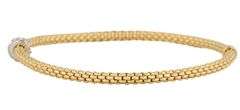 Fope 0.18ctw Diamond Prima Flex’it Bracelet in 18K