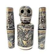 Hand-Painted Tequila Decanter Set
