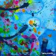Untitled Abstract by Wyland Original