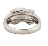 Tiffany & Co. 0.24ctw Diamond Signature X Crossover Ring in 18K
