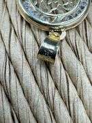 10k Yellow Gold Tree of Life Medallion with Clear CZs Pendant Unique Charm