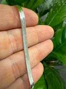 Sterling Silver Flexible Herringbone Bracelet 3.5mm Solid 925 Italian Chain 8"