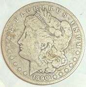 1890 CC Morgan Dollar