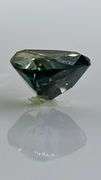 Dazzling 3.35 Ct Trillion Cut Emerald Gren Lab Simulated Diamond Solitaire