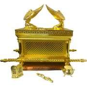 Ark of the Covenant Model Gold-Plated