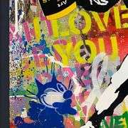 Banksy Thrower by Mr Brainwash Original
