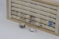 Sterling Silver Curated Set of 10 Rings Various Styles & Sizes