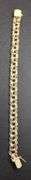 Double link 14K Yellow gold Bracelet