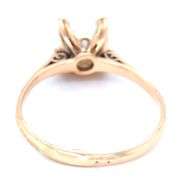 14kt Yellow gold 7.5mm Fresh water pearl ring